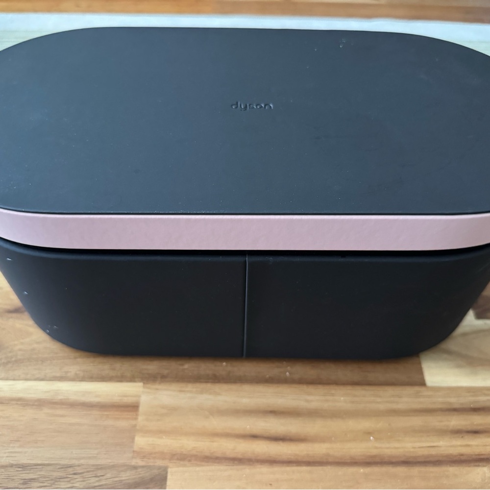 Dyson Airwrap Black Case with Pink Trim